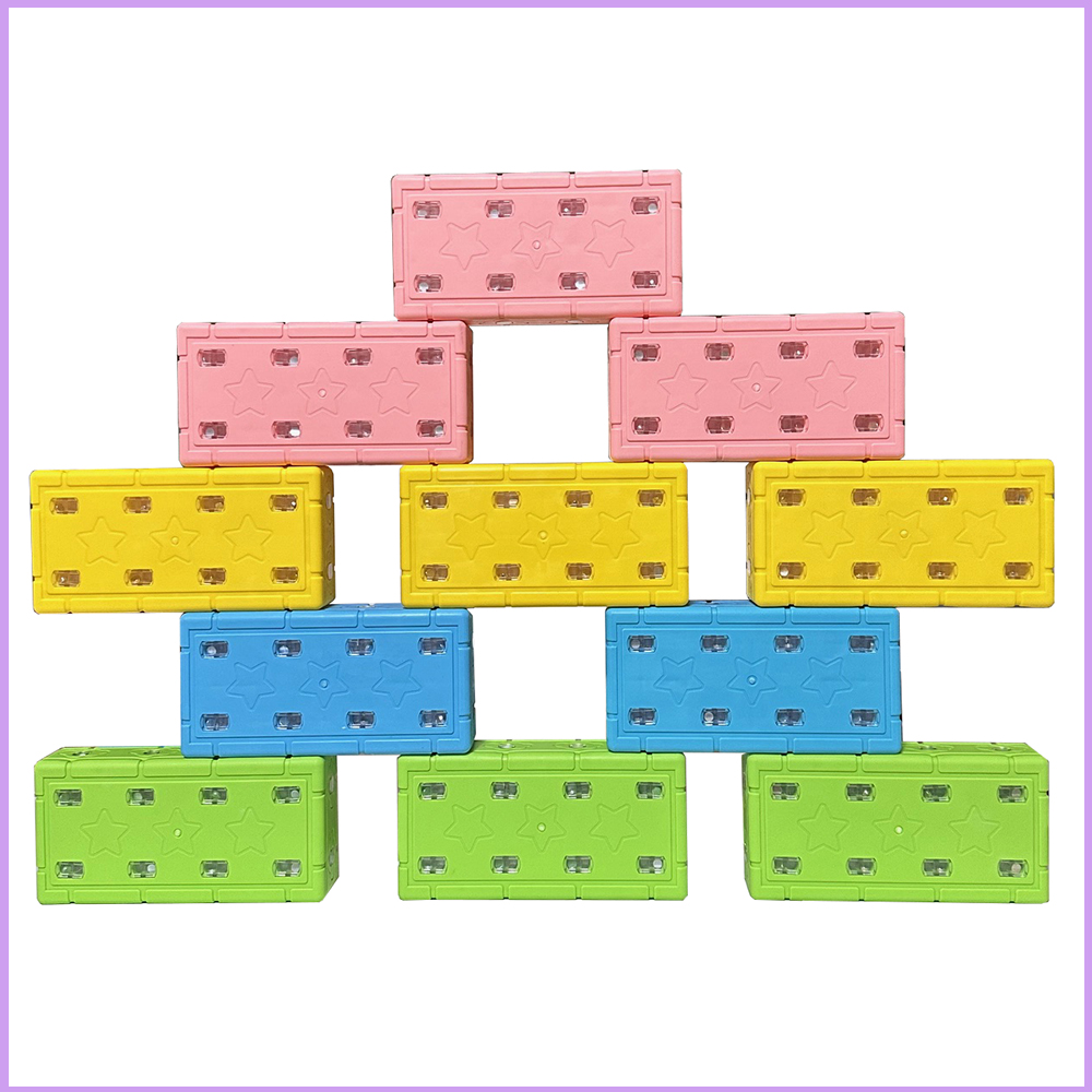 소프트회전자석벽돌 블럭(L18cm) 48pcs