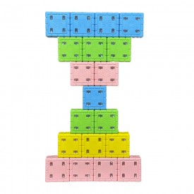 소프트 회전자석벽돌블럭 M (9cm )48p