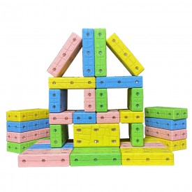소프트 자석벽돌(돌담16cm)(48p)